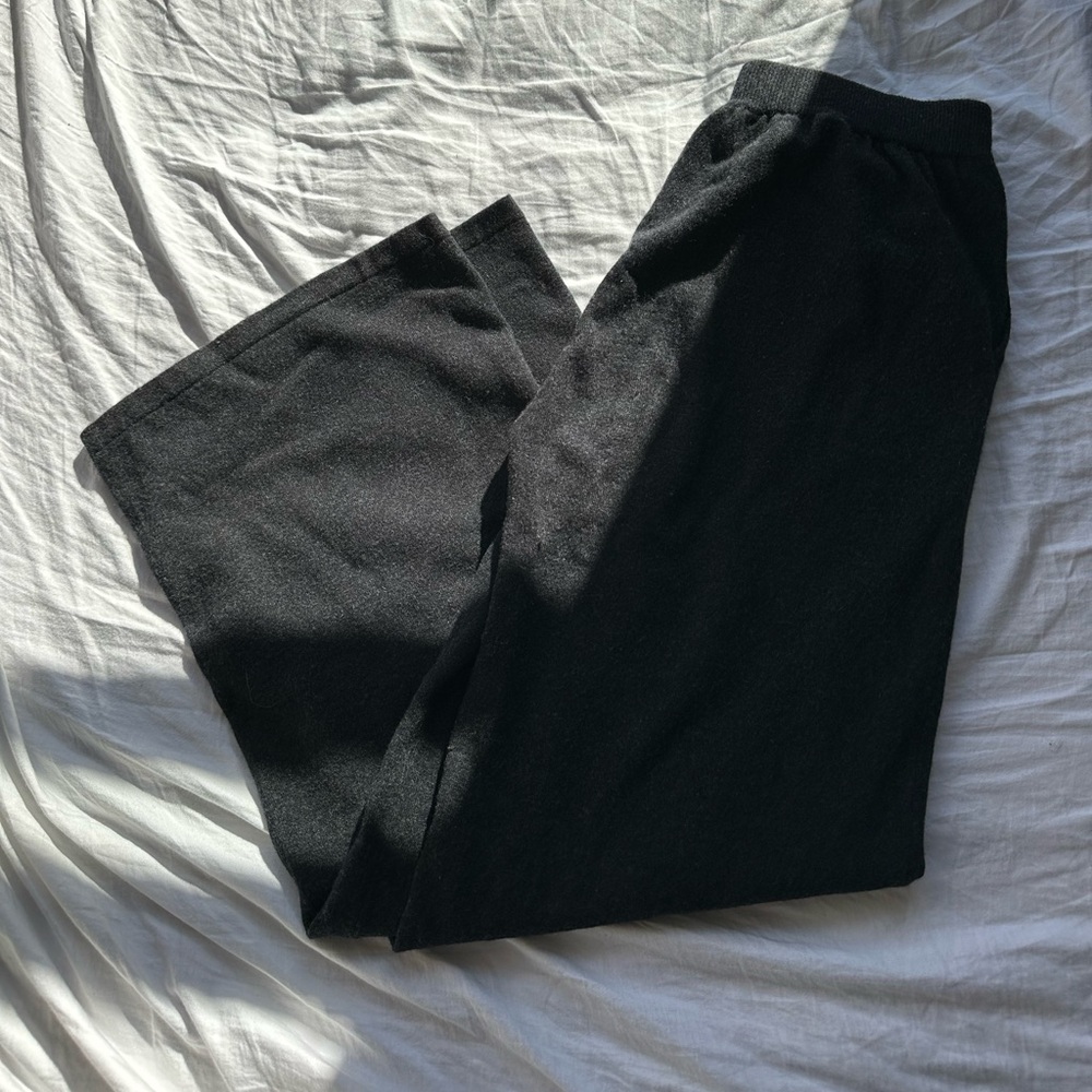 nap 100% wool wide leg pants in size m - Picture 2 of 4